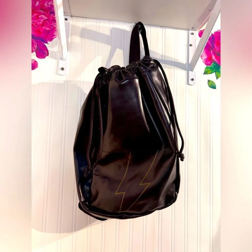 Carolina Herrera bad boy black backpack rucksack Weekender gym bag black‎